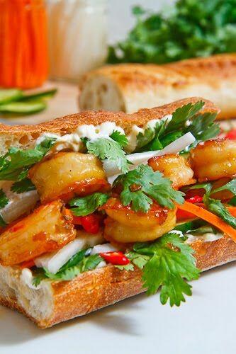 Banh Mi Tom Nuong